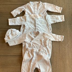 3 Kissy Kissy Newborn Boys Onesies and Set